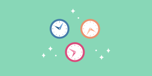 losing track of time