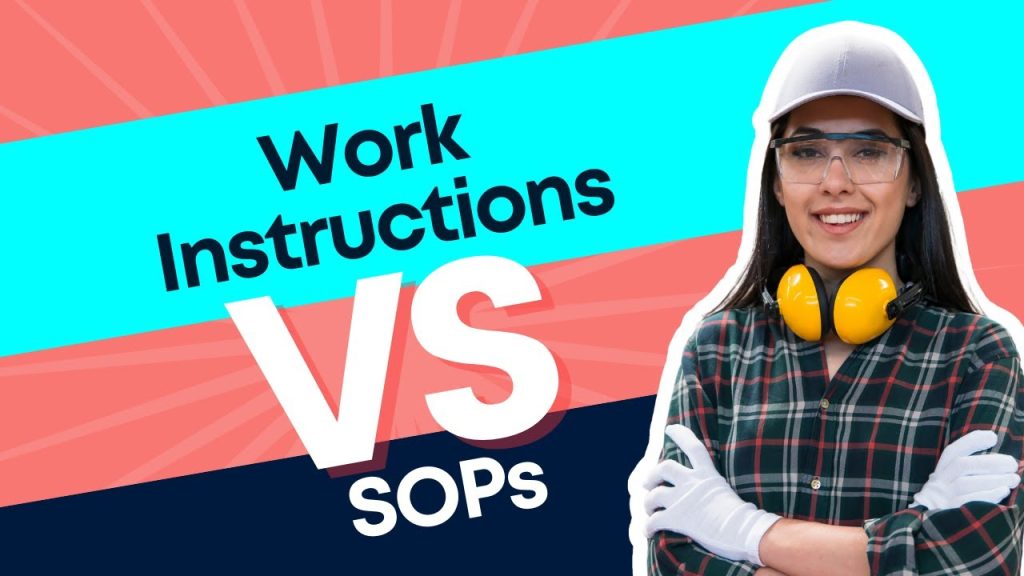 work instruction vs sop