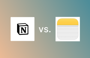 notion vs apple notes