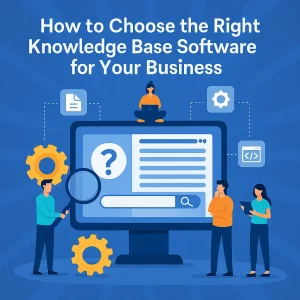 Choose knowledge base software