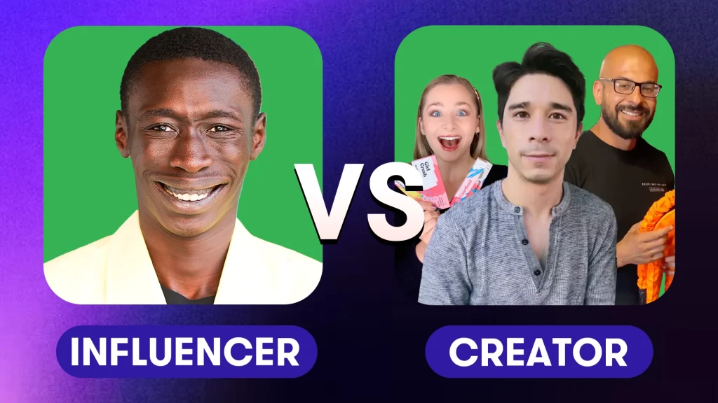 UGC Creators vs Influencers