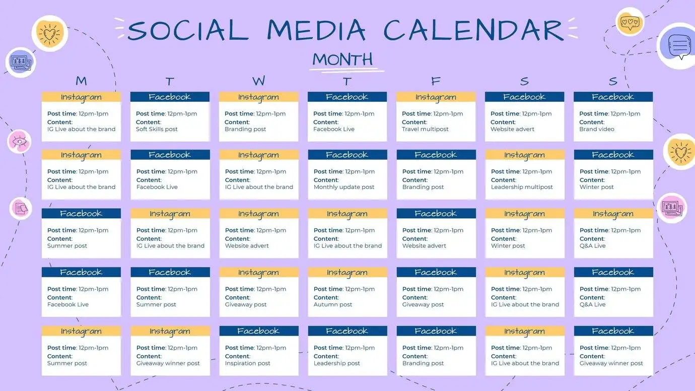 What Is a Social Media Calendar