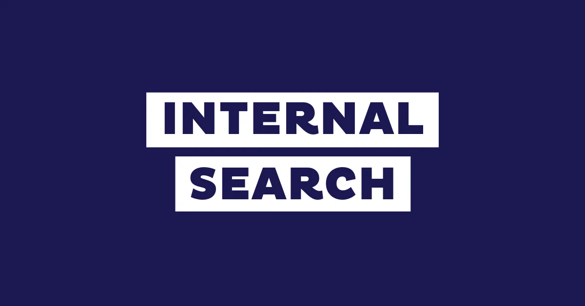 Internal Search Engine