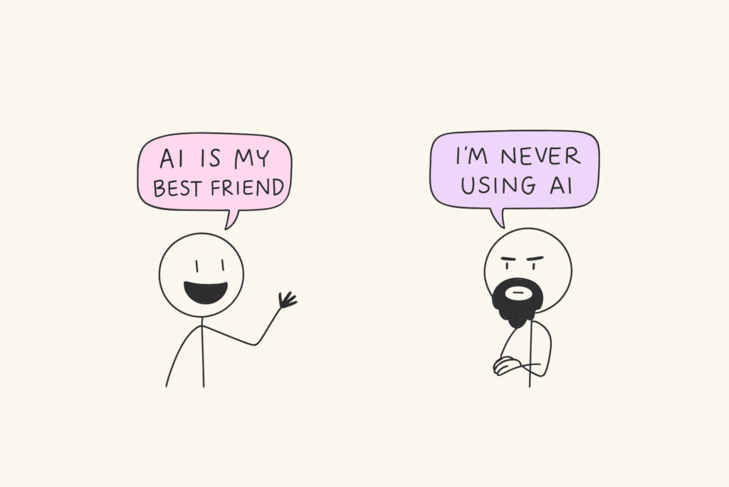 how we’re using AI vs. what we really want