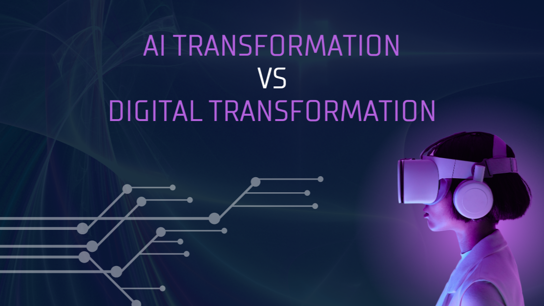 AI vs traditional digital transformation