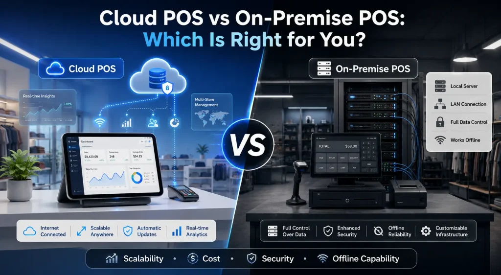 Cloud POS vs On-Premise POS