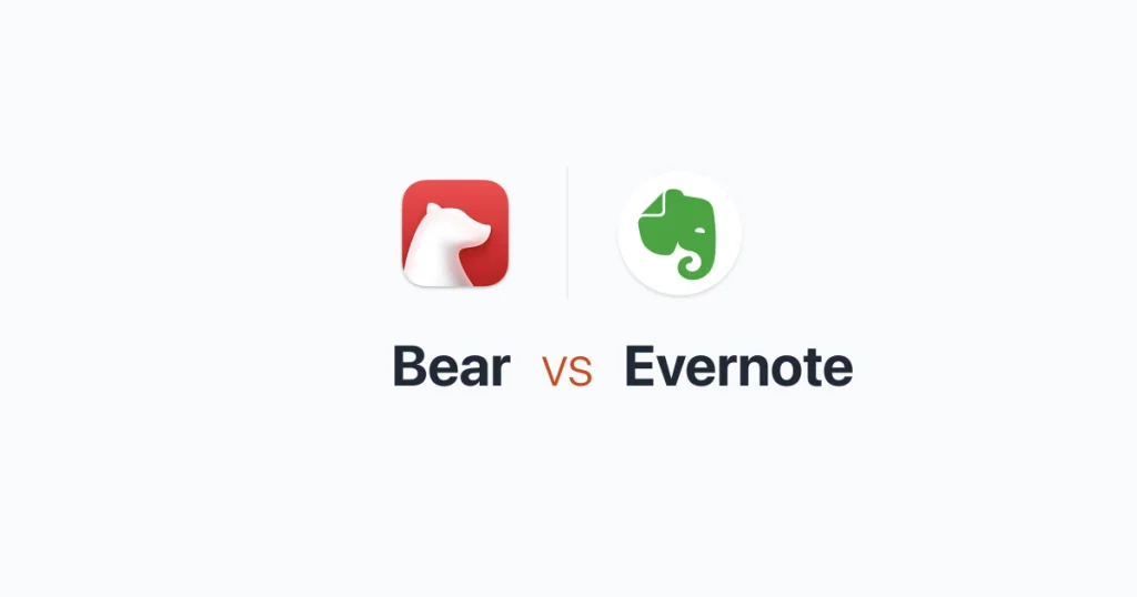 Bear Vs. Evernote